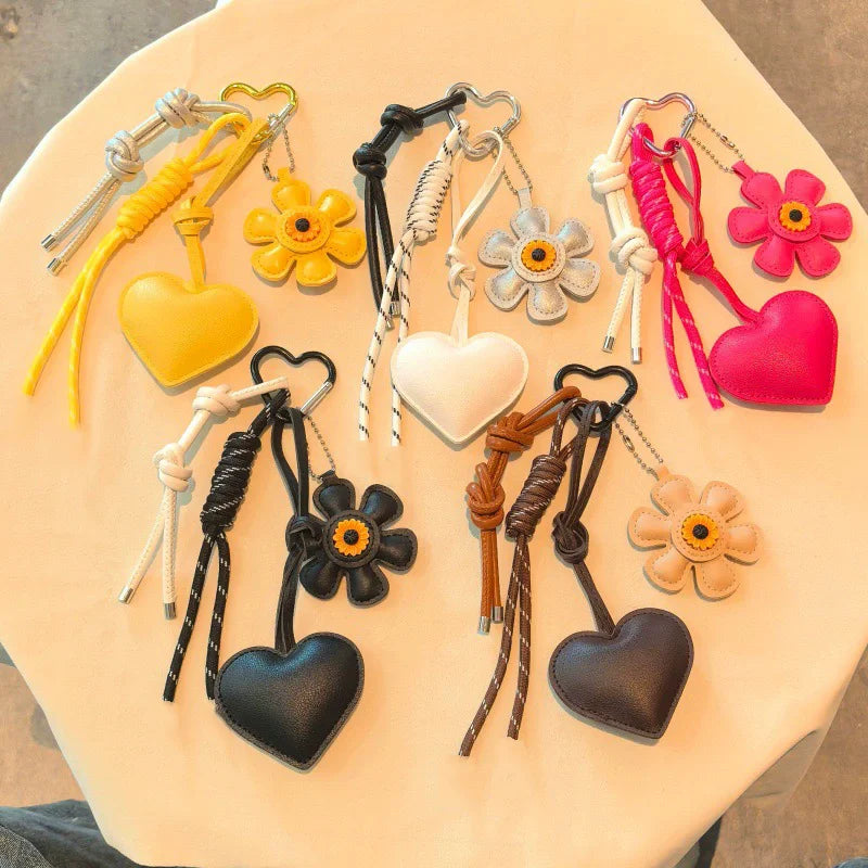 The Bloom Leather Charm