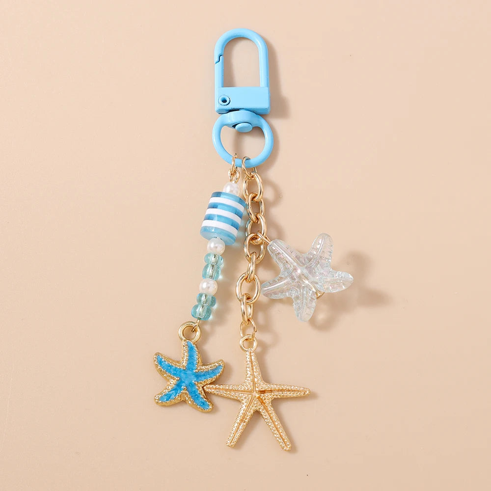 The Pearl Starfish Keyring