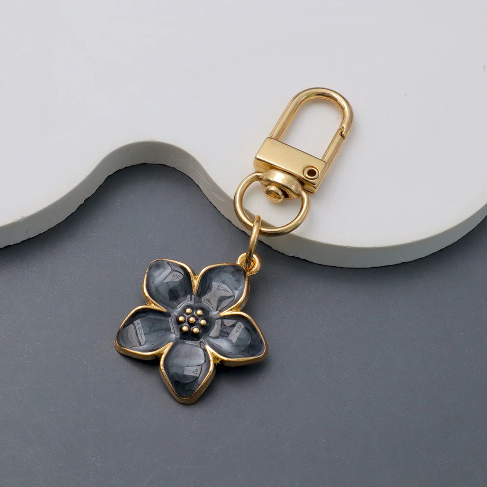 The Blossom Enamel Keyring