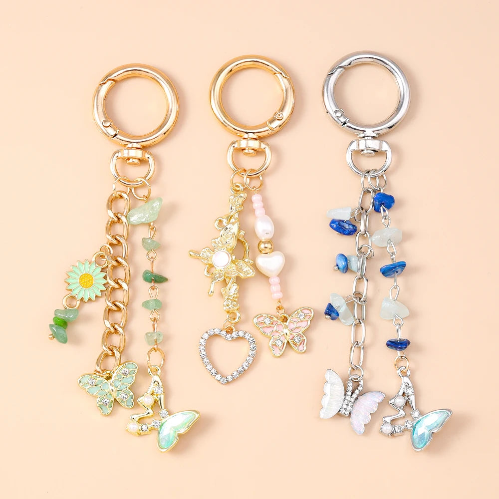The Y2K Butterfly Keyring