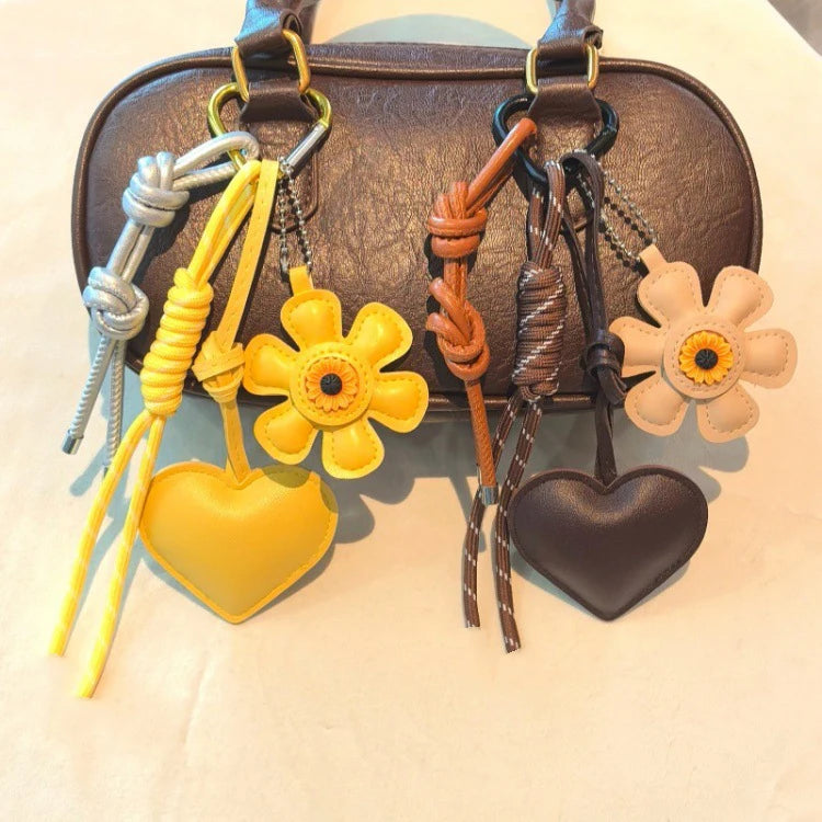 The Bloom Leather Charm